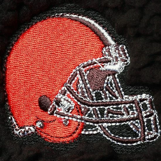 Women's G-III 4Her by Carl Banks Black Cleveland Browns Sherpa Quarter-Zip Jacket Women's G-III 4Her By Carl Banks Black Cleveland Browns Sherpa Quarter-Zip Jacket -G-III Sales Store unnamed file 1844