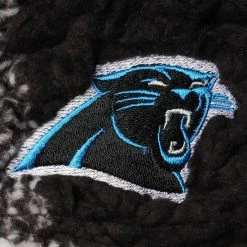 Women's G-III 4Her By Carl Banks Black Carolina Panthers Sherpa Plaid Quarter-Zip Jacket 4 Women's G-III 4Her By Carl Banks Black Carolina Panthers Sherpa Plaid Quarter-Zip Jacket -G-III Sales Store unnamed file 1852