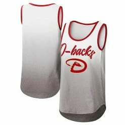 Women's G-III 4Her By Carl Banks White Arizona Diamondbacks Logo Opening Day Tank Top