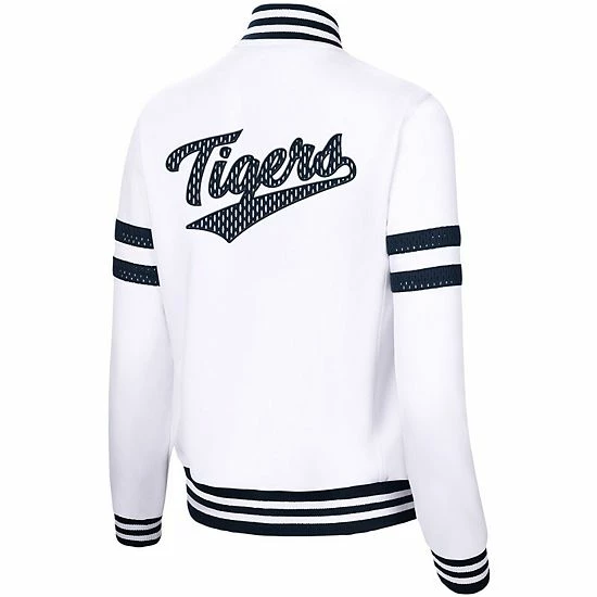 Women's G-III 4Her by Carl Banks White Detroit Tigers Pre-Game Full-Zip Track Jacket Women's G-III 4Her By Carl Banks White Detroit Tigers Pre-Game Full-Zip Track Jacket -G-III Sales Store unnamed file 1893