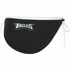 Women's G-III 4Her By Carl Banks Black Philadelphia Eagles Perfect Match Bikini Bottom -G-III Sales Store unnamed file 1901