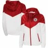 Women's G-III 4Her By Carl Banks Red/White LA Clippers Shortstop Dewspo Water-Repellent Full-Zip Jacket