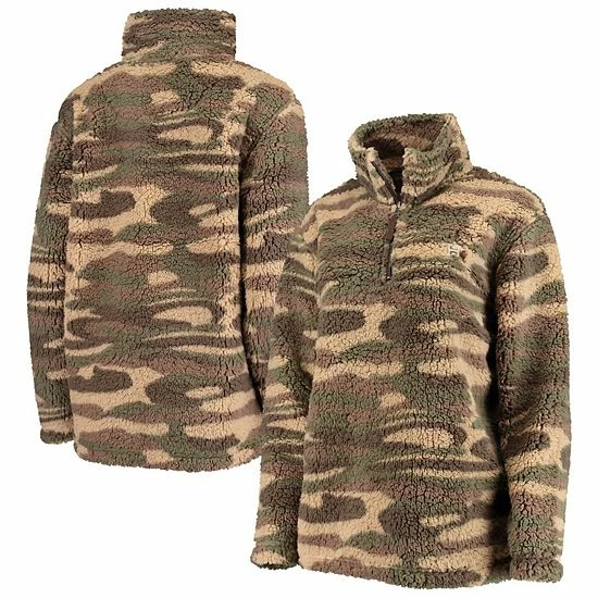 Women's G-III 4Her by Carl Banks Camo Houston Astros Sherpa Quarter-Zip Jacket Women's G-III 4Her By Carl Banks Camo Houston Astros Sherpa Quarter-Zip Jacket -G-III Sales Store unnamed file 1941