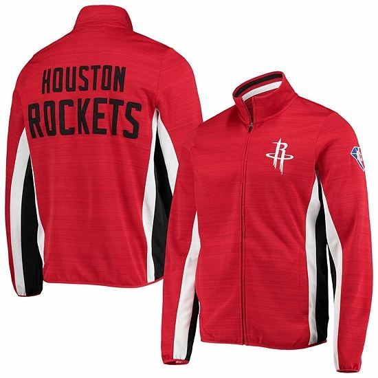 Men's G-III Sports by Carl Banks Red Houston Rockets 75th Anniversary Power Forward Space-Dye Full-Zip Track Jacket Men's G-III Sports By Carl Banks Red Houston Rockets 75th Anniversary Power Forward Space-Dye Full-Zip Track Jacket -G-III Sales Store unnamed file 1975