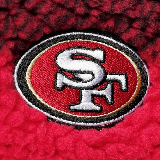 Women's G-III 4Her by Carl Banks Scarlet San Francisco 49ers Sherpa Plaid Quarter-Zip Jacket Women's G-III 4Her By Carl Banks Scarlet San Francisco 49ers Sherpa Plaid Quarter-Zip Jacket -G-III Sales Store unnamed file 1983