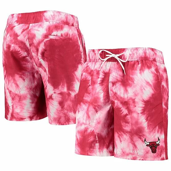 Men's G-III Sports by Carl Banks Red Chicago Bulls Splash Volley Swim Shorts Men's G-III Sports By Carl Banks Red Chicago Bulls Splash Volley Swim Shorts -G-III Sales Store unnamed file 2066