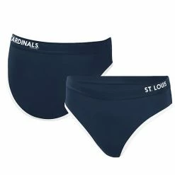 Women's G-III 4Her By Carl Banks Navy St. Louis Cardinals Southpaw Bikini Bottom