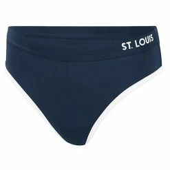 Women's G-III 4Her By Carl Banks Navy St. Louis Cardinals Southpaw Bikini Bottom -G-III Sales Store unnamed file 2084