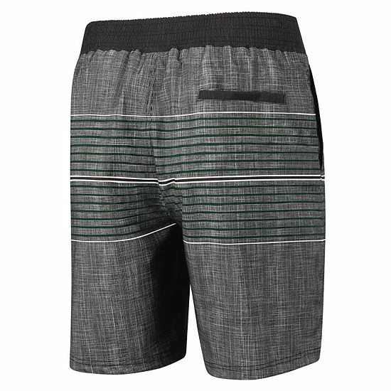 Men's G-III Sports by Carl Banks Charcoal Oakland Athletics Horizon Volley Swim Trunks Men's G-III Sports By Carl Banks Charcoal Oakland Athletics Horizon Volley Swim Trunks -G-III Sales Store unnamed file 2089
