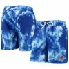 Men's G-III Sports By Carl Banks Blue New York Knicks Splash Volley Swim Shorts