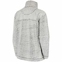 Women's G-III 4Her By Carl Banks Gray Vancouver Canucks Sherpa Quarter-Zip Jacket 2 Women's G-III 4Her By Carl Banks Gray Vancouver Canucks Sherpa Quarter-Zip Jacket -G-III Sales Store unnamed file 2143