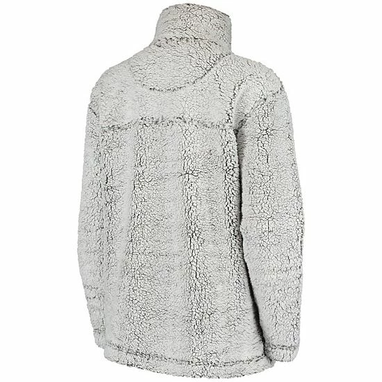 Women's G-III 4Her by Carl Banks Gray Vancouver Canucks Sherpa Quarter-Zip Jacket Women's G-III 4Her By Carl Banks Gray Vancouver Canucks Sherpa Quarter-Zip Jacket -G-III Sales Store unnamed file 2143