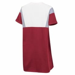 Women's G-III 4Her By Carl Banks Crimson/White Alabama Crimson Tide 3rd Down Short Sleeve T-Shirt Dress 3 Women's G-III 4Her By Carl Banks Crimson/White Alabama Crimson Tide 3rd Down Short Sleeve T-Shirt Dress -G-III Sales Store unnamed file 2147
