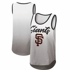 Women's G-III 4Her By Carl Banks White San Francisco Giants Logo Opening Day Tank Top