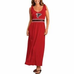Women's G-III 4Her By Carl Banks Red Atlanta Falcons Game Over Maxi Dress