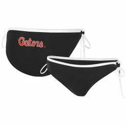 Women's G-III 4Her By Carl Banks Black Florida Gators Perfect Match Bikini Bottom