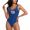 Women's G-III 4Her By Carl Banks Royal New York Giants Making Waves One-Piece Swimsuit