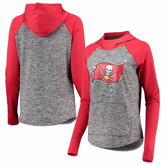 Women's G-III 4Her by Carl Banks Heathered Gray/Red Tampa Bay Buccaneers Championship Ring Pullover Hoodie Women's G-III 4Her By Carl Banks Heathered Gray/Red Tampa Bay Buccaneers Championship Ring Pullover Hoodie -G-III Sales Store unnamed file 2239