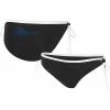 Women's G-III 4Her By Carl Banks Black Los Angeles Rams Perfect Match Bikini Bottom