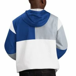 Men's G-III Sports By Carl Banks Royal/Gray Los Angeles Dodgers Fair Catch Half-Zip Hoodie 2 Men's G-III Sports By Carl Banks Royal/Gray Los Angeles Dodgers Fair Catch Half-Zip Hoodie -G-III Sales Store unnamed file 2254