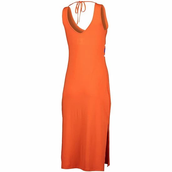 Women's G-III 4Her by Carl Banks Orange Clemson Tigers Opening Day Maxi Dress Women's G-III 4Her By Carl Banks Orange Clemson Tigers Opening Day Maxi Dress -G-III Sales Store unnamed file 2261