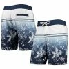 Men's G-III Sports By Carl Banks Navy Tennessee Titans Island Volley Swim Shorts