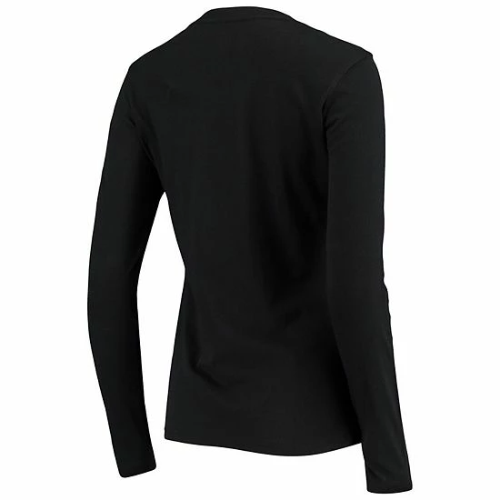 Women's G-III 4Her by Carl Banks Black Las Vegas Raiders Post Season Long Sleeve V-Neck T-Shirt Women's G-III 4Her By Carl Banks Black Las Vegas Raiders Post Season Long Sleeve V-Neck T-Shirt -G-III Sales Store unnamed file 227