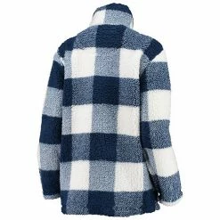 Women's G-III 4Her By Carl Banks Blue/White Tampa Bay Lightning Plaid Sherpa Quarter-Zip Jacket 3 Women's G-III 4Her By Carl Banks Blue/White Tampa Bay Lightning Plaid Sherpa Quarter-Zip Jacket -G-III Sales Store unnamed file 2279