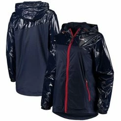 Women's G-III 4Her By Carl Banks Navy New England Patriots Double-Coverage Full-Zip Hoodie Jacket