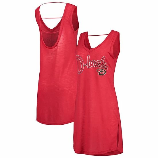 Women's G-III 4Her by Carl Banks Heathered Red Arizona Diamondbacks Swim Cover-Up Dress Women's G-III 4Her By Carl Banks Heathered Red Arizona Diamondbacks Swim Cover-Up Dress -G-III Sales Store unnamed file 2315
