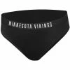 Women's G-III 4Her By Carl Banks Black Minnesota Vikings All-Star Bikini Bottom
