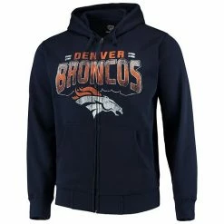 Men's G-III Sports By Carl Banks Navy Denver Broncos Perfect Season Full-Zip Hoodie -G-III Sales Store unnamed file 2325