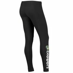 Women's G-III Sports By Carl Banks Black Milwaukee Brewers Post Season Leggings -G-III Sales Store unnamed file 2347