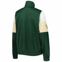Women's G-III 4Her By Carl Banks Hunter Green Milwaukee Bucks Change Up Full-Zip Track Jacket 3 Women's G-III 4Her By Carl Banks Hunter Green Milwaukee Bucks Change Up Full-Zip Track Jacket -G-III Sales Store unnamed file 242