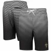 Men's G-III Sports By Carl Banks Black New Orleans Saints Ocean Swim Trunks