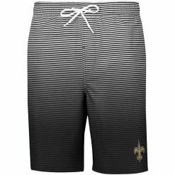 Men's G-III Sports By Carl Banks Black New Orleans Saints Ocean Swim Trunks 2 Men's G-III Sports By Carl Banks Black New Orleans Saints Ocean Swim Trunks -G-III Sales Store unnamed file 2445