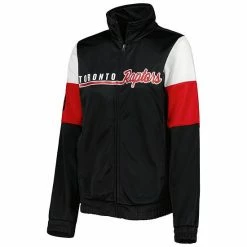 Women's G-III 4Her By Carl Banks Black Toronto Raptors Change Up Full-Zip Track Jacket -G-III Sales Store unnamed file 245