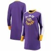 Women's G-III 4Her By Carl Banks Purple/Gold LSU Tigers Hurry-Up Offense Dress