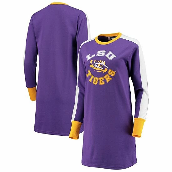 Women's G-III 4Her by Carl Banks Purple/Gold LSU Tigers Hurry-Up Offense Dress Women's G-III 4Her By Carl Banks Purple/Gold LSU Tigers Hurry-Up Offense Dress -G-III Sales Store unnamed file 2501
