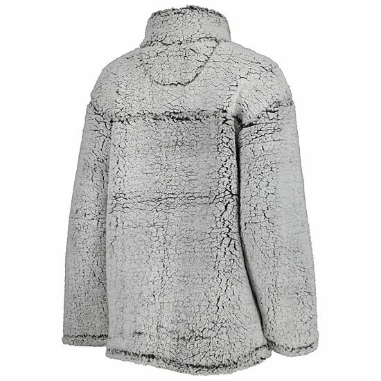 Women's G-III 4Her by Carl Banks Gray Tennessee Titans Sherpa Quarter-Zip Jacket Women's G-III 4Her By Carl Banks Gray Tennessee Titans Sherpa Quarter-Zip Jacket -G-III Sales Store unnamed file 2513