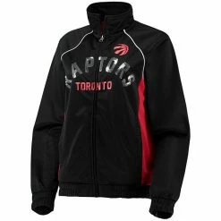 Women's G-III 4Her By Carl Banks Black/Red Toronto Raptors Backfield Raglan Full-Zip Track Jacket 2 Women's G-III 4Her By Carl Banks Black/Red Toronto Raptors Backfield Raglan Full-Zip Track Jacket -G-III Sales Store unnamed file 252