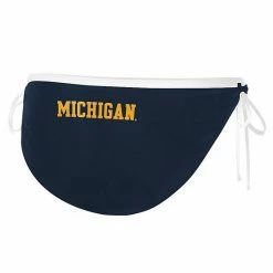 Women's G-III 4Her By Carl Banks Navy Michigan Wolverines Perfect Match Bikini Bottom -G-III Sales Store unnamed file 2536