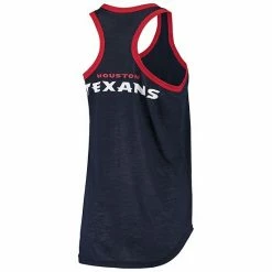 Women's G-III 4Her By Carl Banks Navy Houston Texans Tater Tank Top 3 Women's G-III 4Her By Carl Banks Navy Houston Texans Tater Tank Top -G-III Sales Store unnamed file 2551