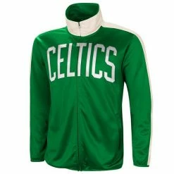 Men's G-III Sports By Carl Banks Kelly Green/White Boston Celtics Zone Blitz Tricot Full-Zip Track Jacket -G-III Sales Store unnamed file 2576