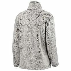 Women's G-III 4Her By Carl Banks Gray Carolina Panthers Sherpa Quarter-Zip Pullover Jacket 3 Women's G-III 4Her By Carl Banks Gray Carolina Panthers Sherpa Quarter-Zip Pullover Jacket -G-III Sales Store unnamed file 258