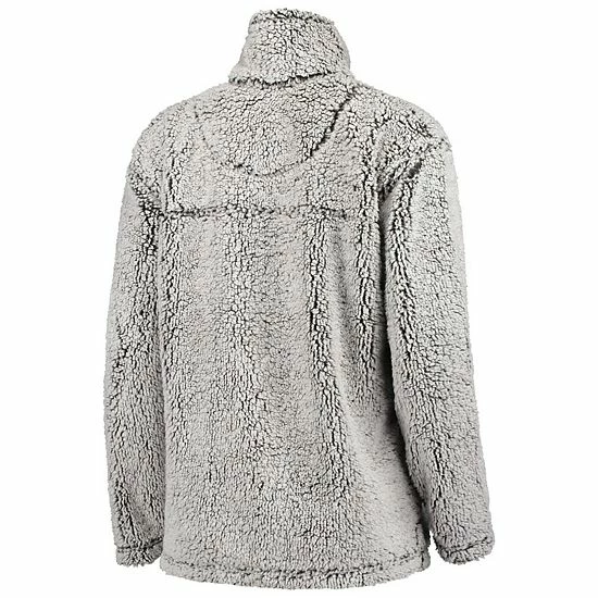 Women's G-III 4Her by Carl Banks Gray Carolina Panthers Sherpa Quarter-Zip Pullover Jacket Women's G-III 4Her By Carl Banks Gray Carolina Panthers Sherpa Quarter-Zip Pullover Jacket -G-III Sales Store unnamed file 258