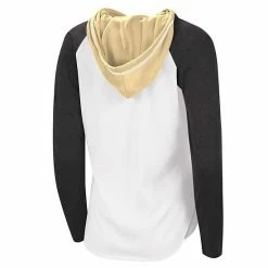 Women's G-III Sports By Carl Banks White/Black Vegas Golden Knights Sideline Raglan Long Sleeve Hoodie T-Shirt -G-III Sales Store unnamed file 2594