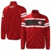 Men's G-III Sports By Carl Banks Red Atlanta Hawks Power Pitcher Full-Zip Track Jacket