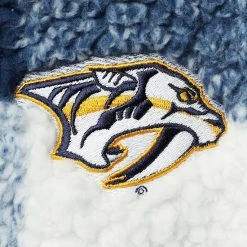 Women's G-III 4Her By Carl Banks Navy/White Nashville Predators Plaid Sherpa Quarter-Zip Jacket 4 Women's G-III 4Her By Carl Banks Navy/White Nashville Predators Plaid Sherpa Quarter-Zip Jacket -G-III Sales Store unnamed file 2610