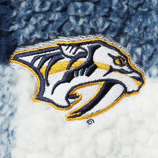 Women's G-III 4Her by Carl Banks Navy/White Nashville Predators Plaid Sherpa Quarter-Zip Jacket Women's G-III 4Her By Carl Banks Navy/White Nashville Predators Plaid Sherpa Quarter-Zip Jacket -G-III Sales Store unnamed file 2610